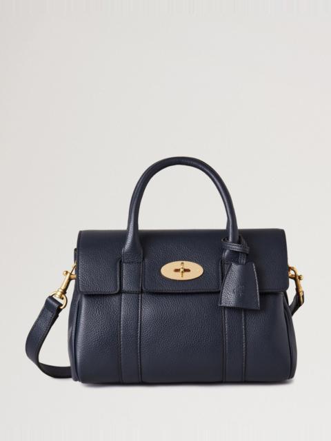 Mulberry Bayswater Satchel Night Sky Small Classic Grain