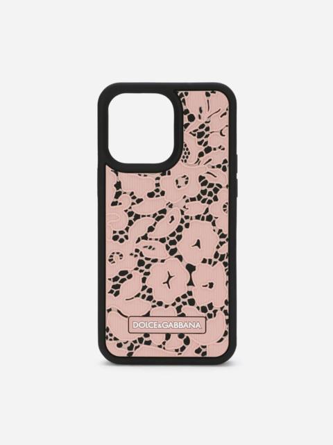 Dolce & Gabbana Lace rubber iPhone 14 Pro Max cover