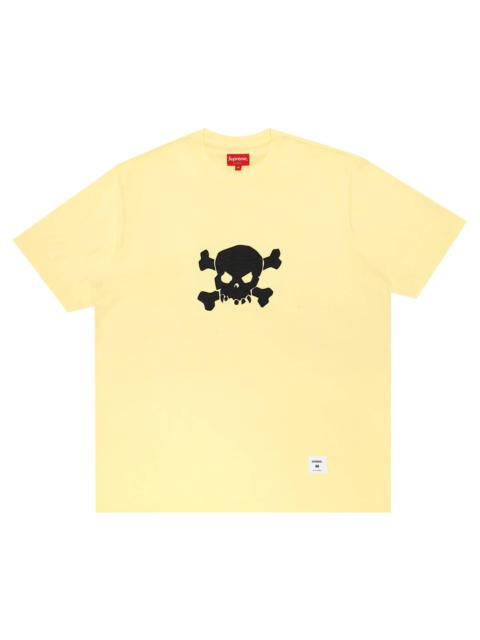 Supreme Skull Short-Sleeve Top 'Pale Yellow'