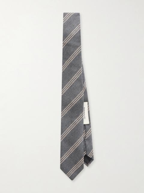 mfpen Banquet 6cm Striped Silk-Jacquard Tie