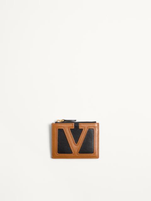 Valentino VALENTINO GARAVANI VIVA SUPERSTAR NAPPA LEATHER CARDHOLDER