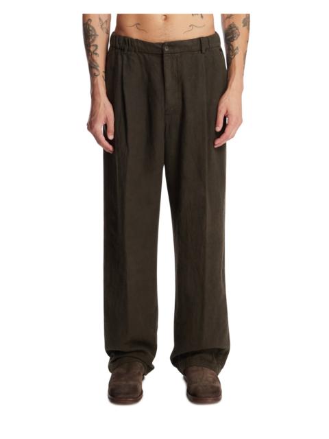 Massimo Osti Studio Green Linen Trousers