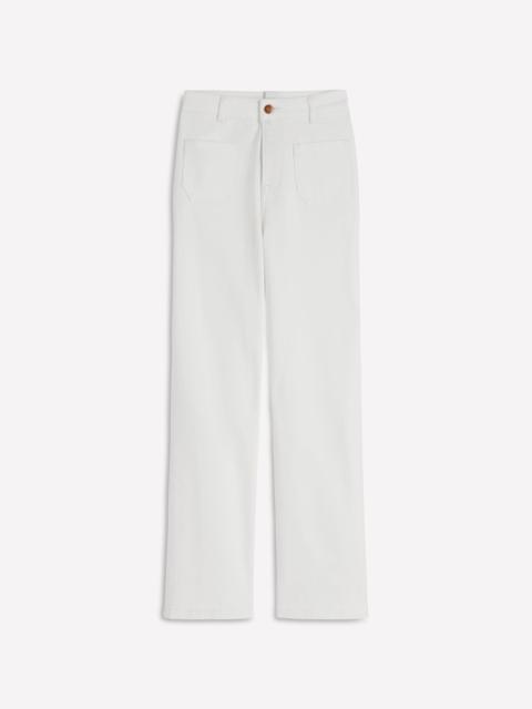 BODEN Straight Leg Pocket Jeans-White