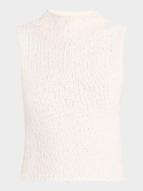 SABLYN Atticus Roll-Neck Knit Tank Top