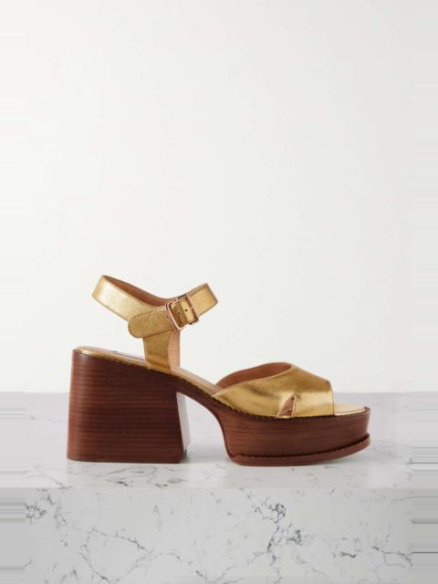 GABRIELA HEARST Zuri platform leather sandals