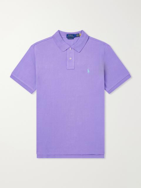 Polo Ralph Lauren Logo-Embroidered Cotton-Piqué Polo Shirt