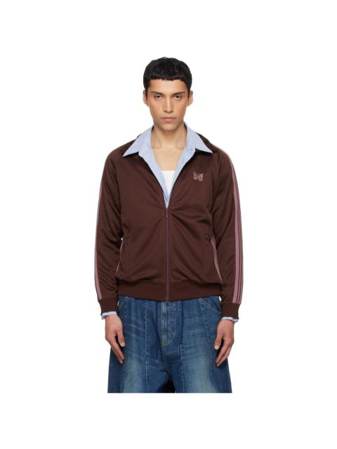 NEEDLES Brown Poly Smooth Track Jacket