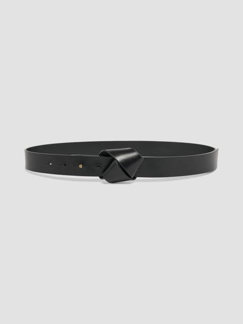 Isabel Marant Women's Lassio Leather Belt - Black