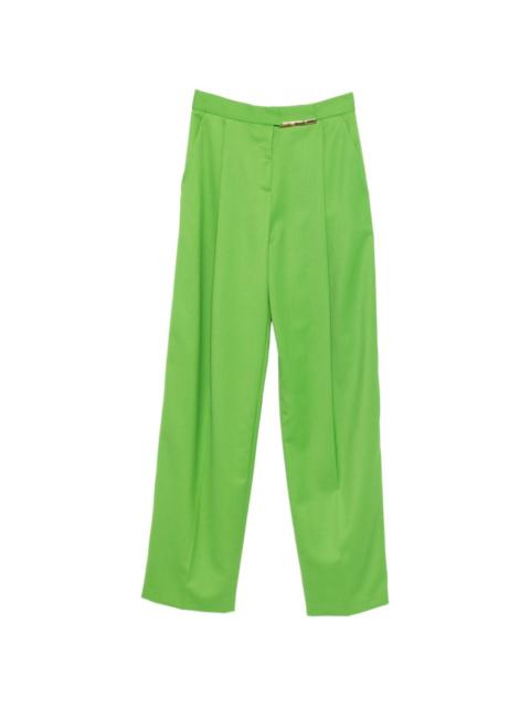 ELISABETTA FRANCHI pleated-front tailored trousers