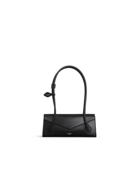 Alaïa LE TECKEL FLAP SMALL BAG IN SHINY GOATSKIN