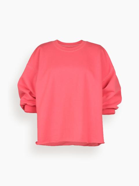 RACHEL COMEY Fond Sweatshirt in Guava