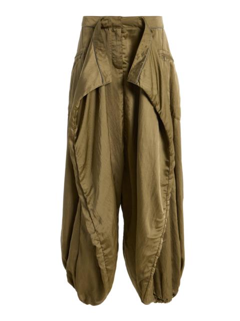 Balmain Sargon Twill Pants green