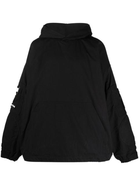 032c Stronger polar-fleece hooded jacket