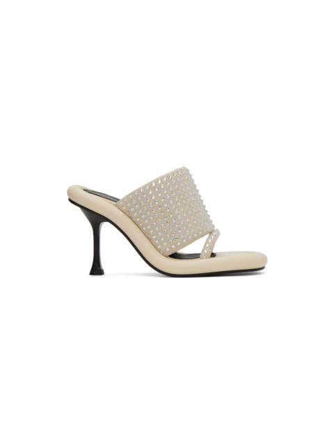 JW Anderson Off-White Bumper-Tube Mules