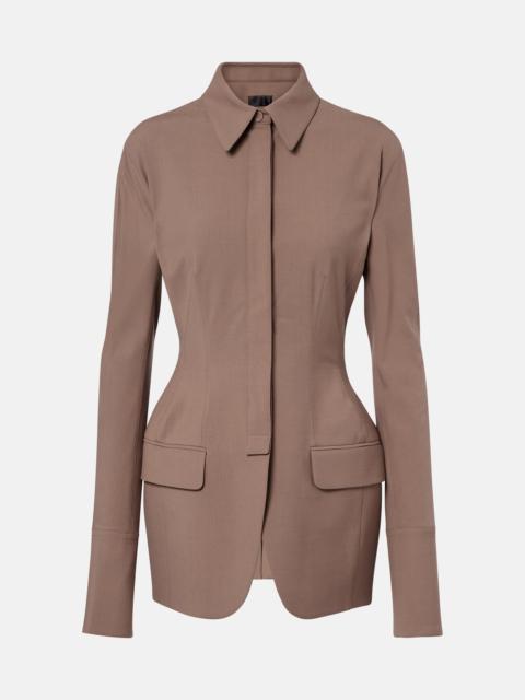 MUGLER Peplum jacket