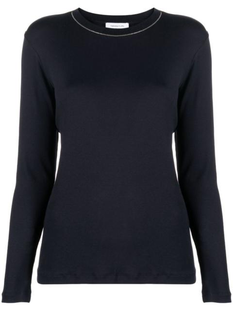 FABIANA FILIPPI crew-neck fitted jumper