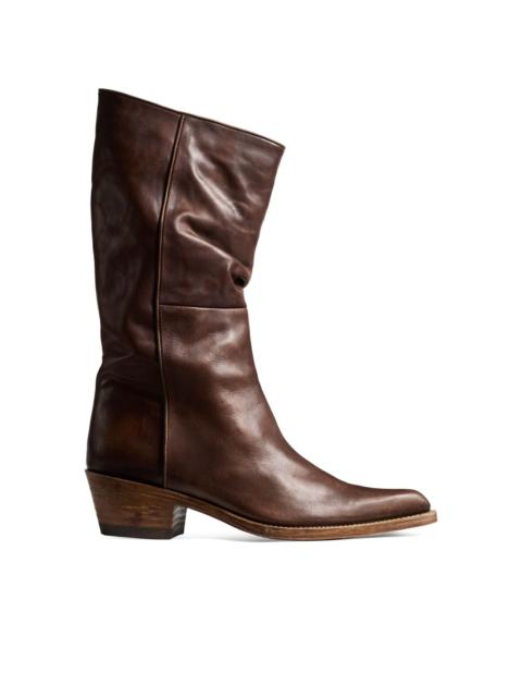 KHAITE 35mm Clive pointed-toe boots