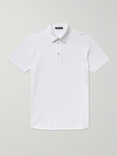 Loro Piana Cotton-Piqué Polo Shirt