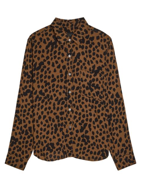 Rails Rails Josephine Leopard-print Jersey Shirt