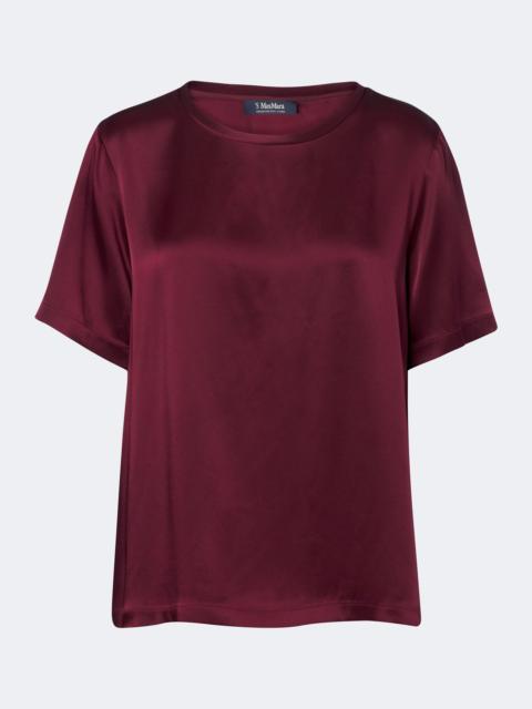 'S Max Mara Satin T-shirt