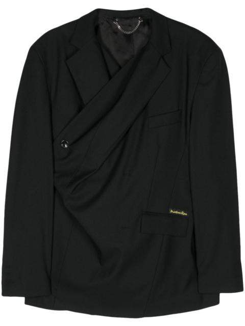 Martine Rose Empty Wrap double-breasted blazer