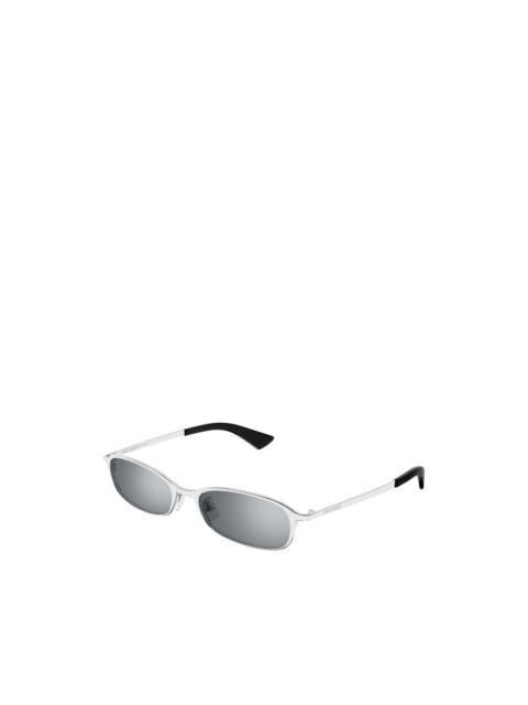 SAINT LAURENT oval-frame sunglasses