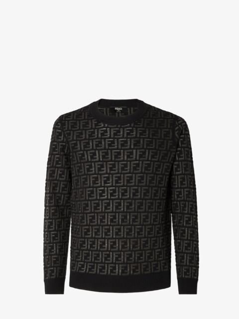 FENDI Multicolor 모직 스웨터
