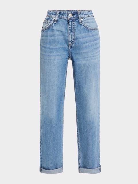 rag & bone Featherweight Dre Low-Rise Baggy Boyfriend Jeans