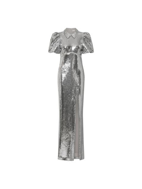 REBECCA VALLANCE Olympia Short Sleeve Gown
