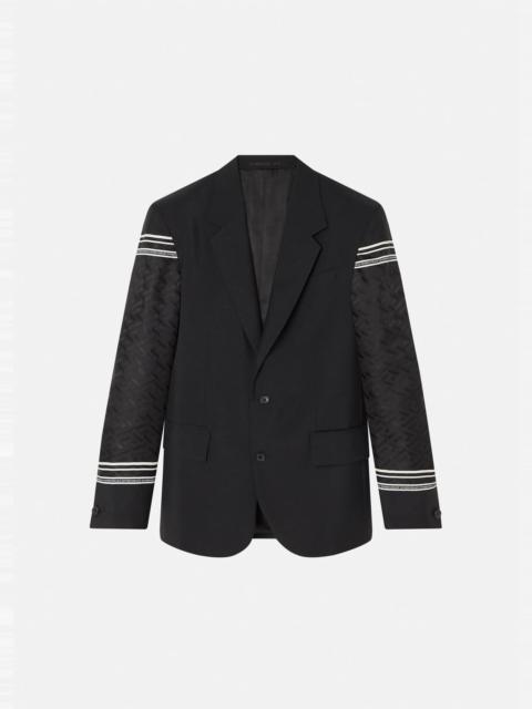 VERSACE La Greca Accent Jacket