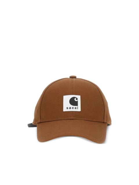 Carhartt x Sacai logo hat