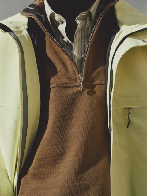 JACQUEMUS The Rond Carré zipped-rollneck sweatshirt