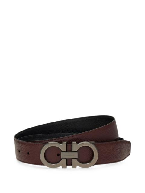 FERRAGAMO Ferragamo Reversible And Adjustable Gancini Belt