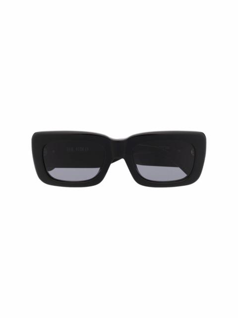 LINDA FARROW x The Attico Marfa rectangular sunglasses
