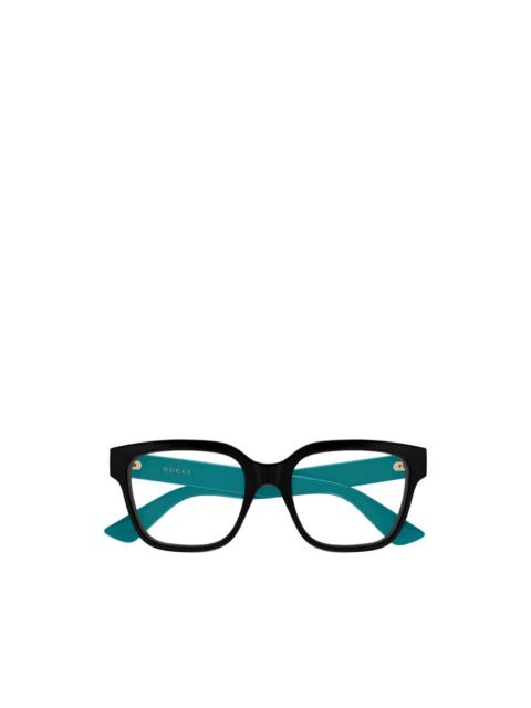 GUCCI square-frame glasses
