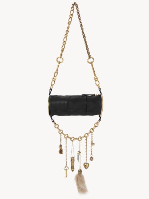 Chloé CHÂTEAU TREASURES SHOULDER BAG IN GRAINED LEATHER