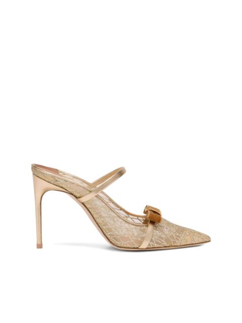 MALONE SOULIERS 90mm Aurora heeled mules