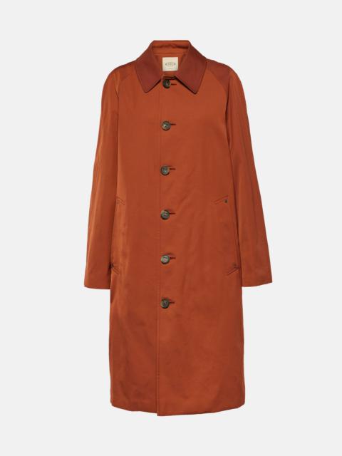 Tod's Oversized cotton-blend raincoat