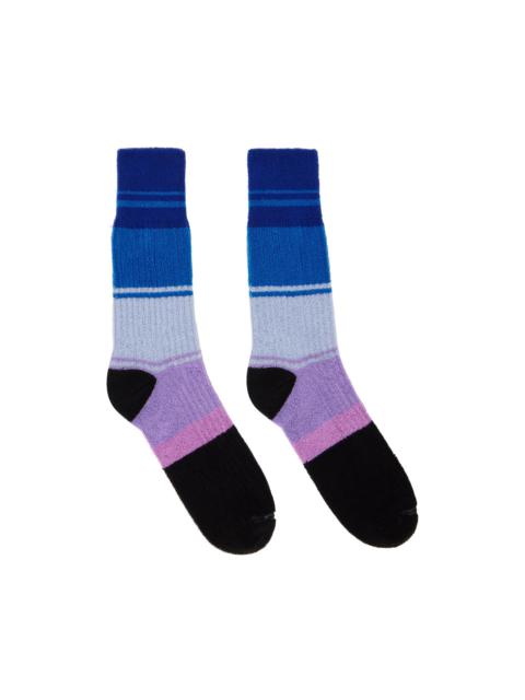 Multicolor Striped Socks
