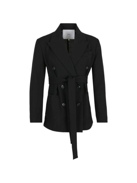 SETCHU belted double-breasted blazer