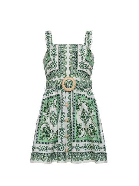 Cara Cara Candy Mini Dress
A Perfect Mini Sundress Featuring A Statement Belt