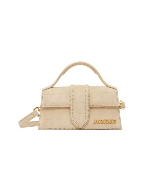 JACQUEMUS Beige Les Classiques 'The Bambino' Bag