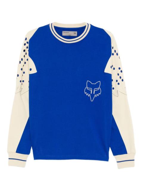 Kiko Kostadinov perforated long-sleeve sweatshirt