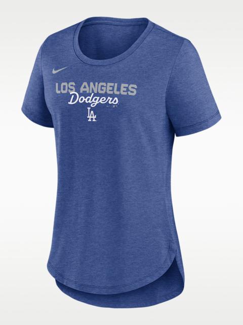 Nike Los Angeles Dodgers Arched Team Name Women's Nike MLB T-Shirt