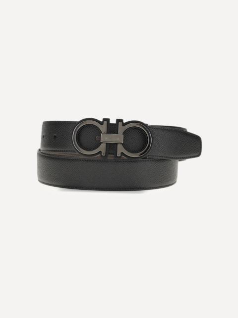 Reversible and adjustable Gancini Belt