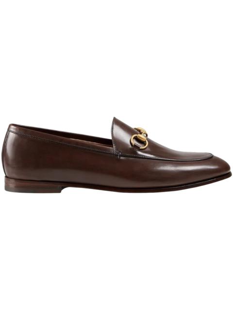 GUCCI Gucci Jordaan Loafer Brown Leather