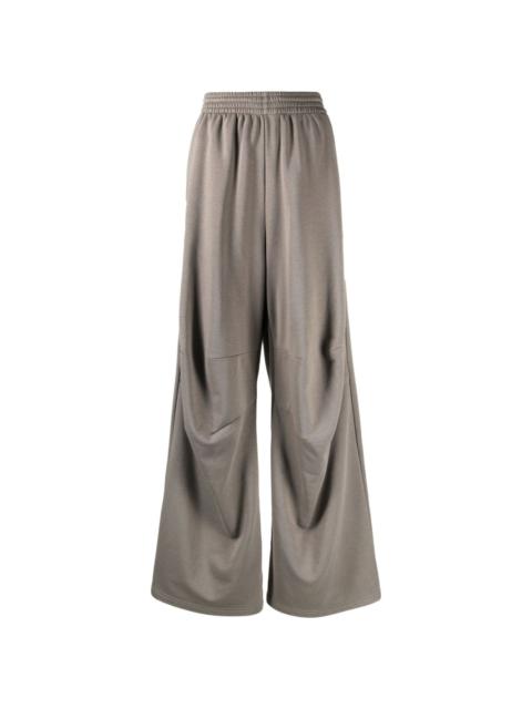 MM6 Maison Margiela high-waisted cotton flared trousers