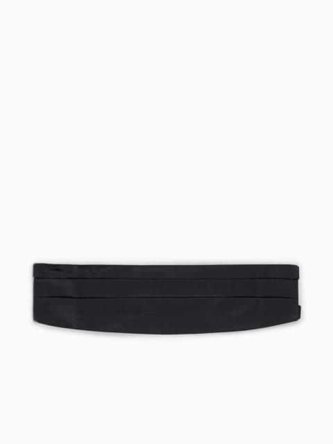 GIORGIO ARMANI Silk tuxedo cummerbund