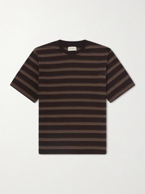 Oliver Spencer Judd Striped Organic Cotton T-Shirt