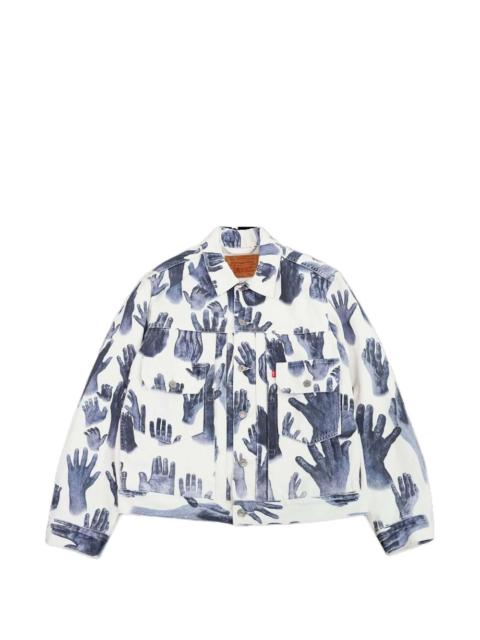 DENIM TEARS x Levi's buttoned shirt jacket